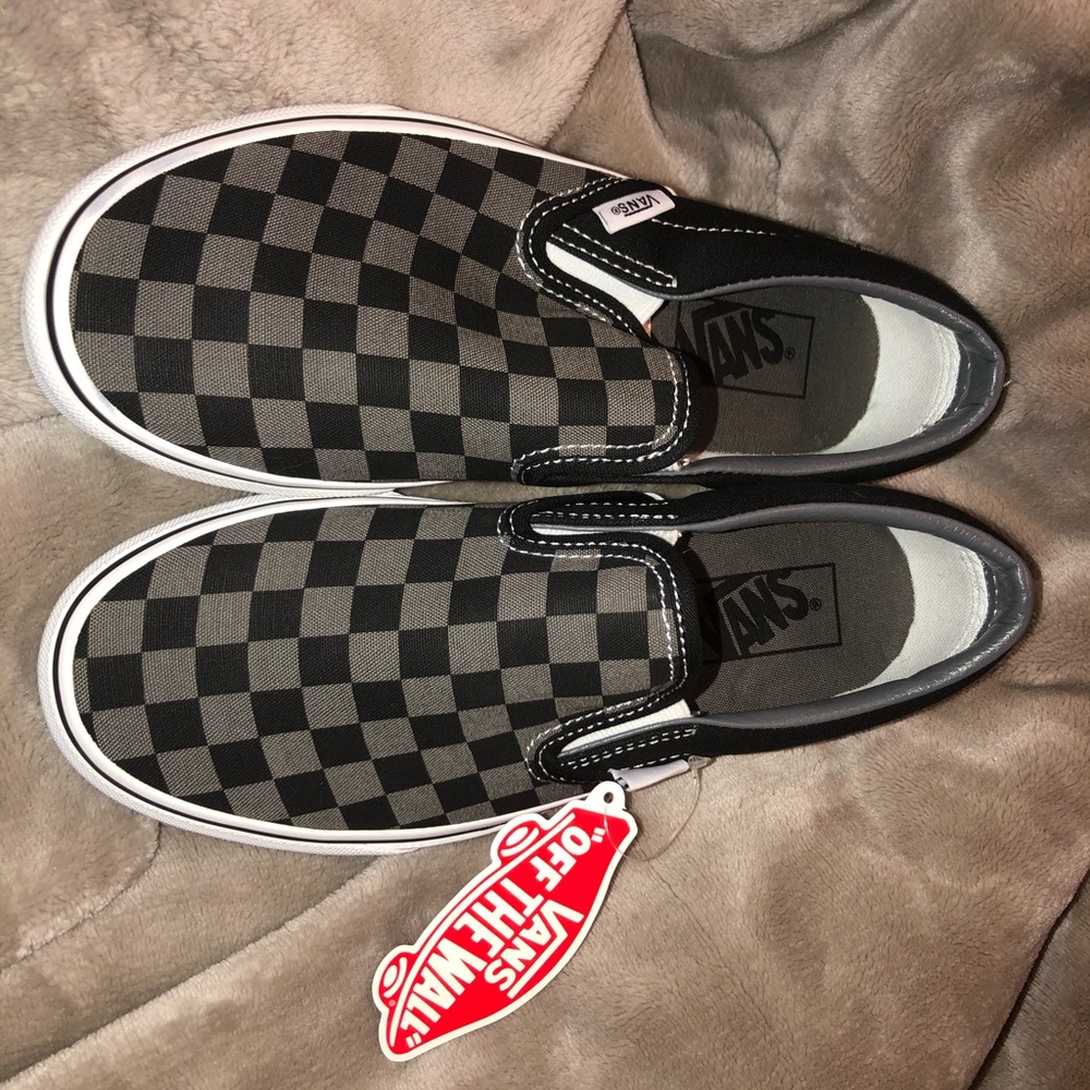 Vans Checkerboard Slip Ons